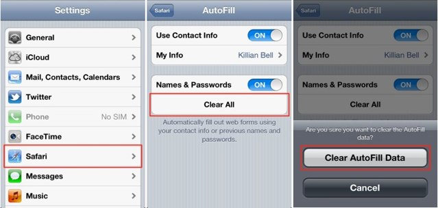 How to Clear Passwords Saved on Safari