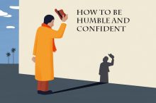 How to be humble and confident