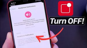 How to turn off headphone safety on iPhone